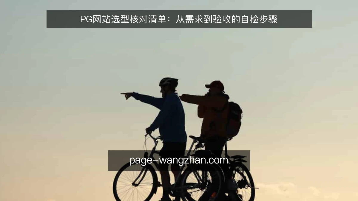 PG网站选型核对清单:从需求到验收的自检步骤