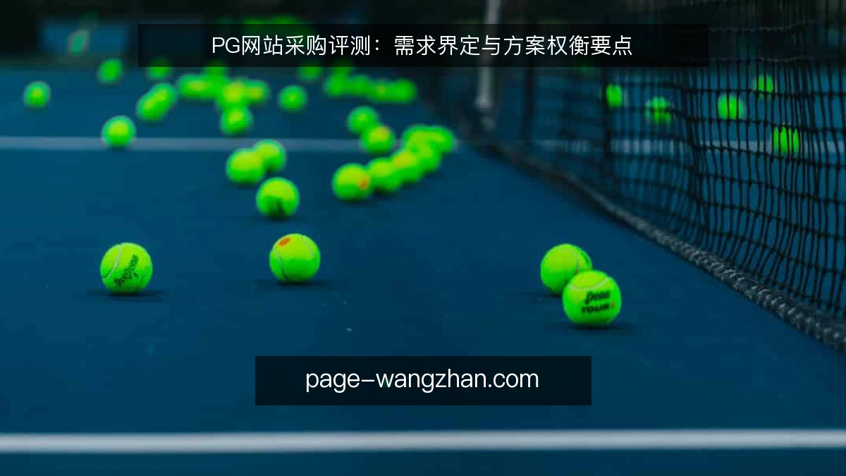 PG网站采购评测：需求界定与方案权衡要点