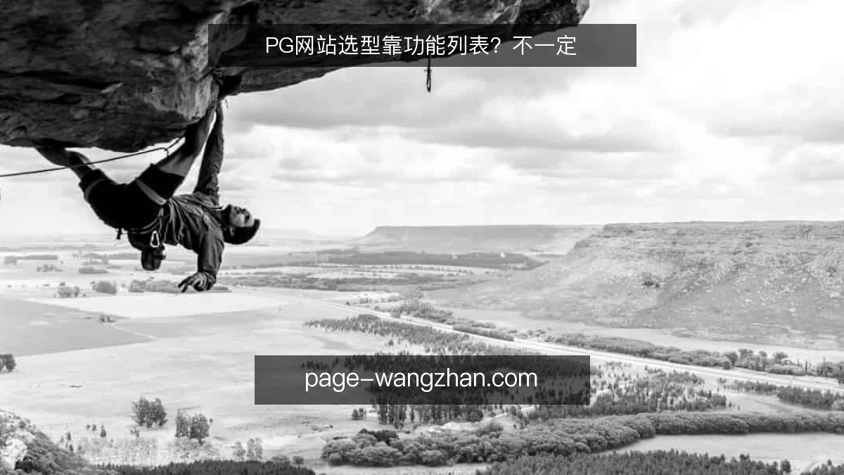 PG网站选型靠功能列表？不一定