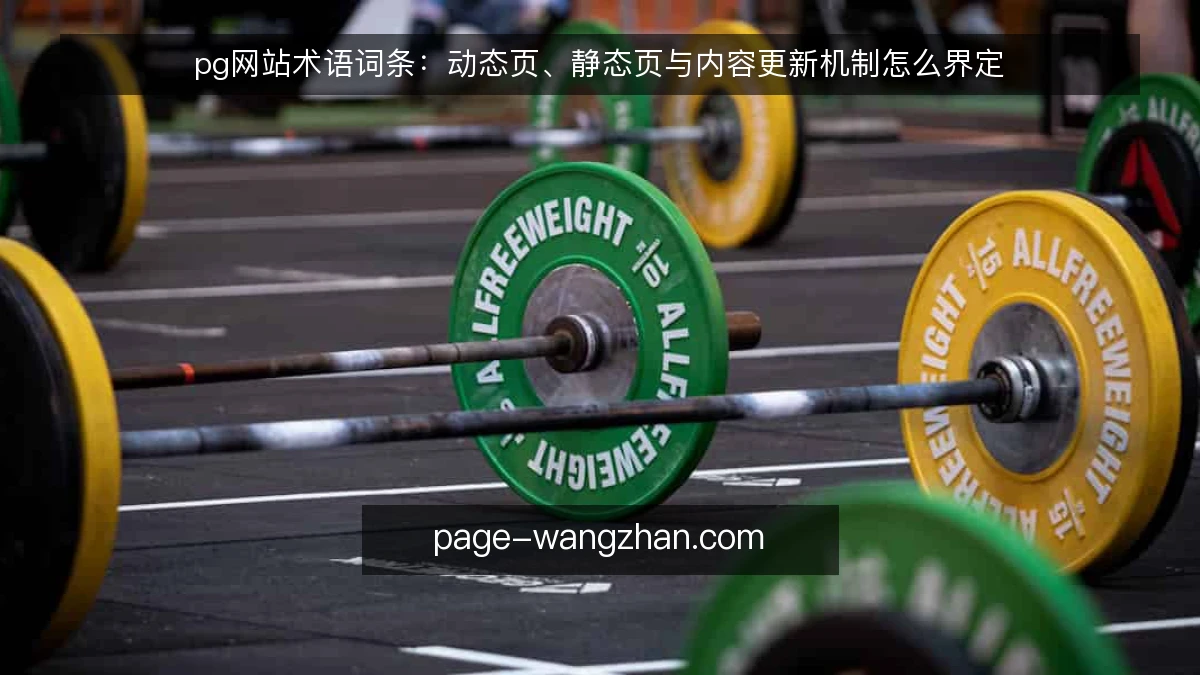 pg网站术语词条：动态页、静态页与内容更新机制怎么界定